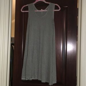 Black and white stripped T-Shirt Dress